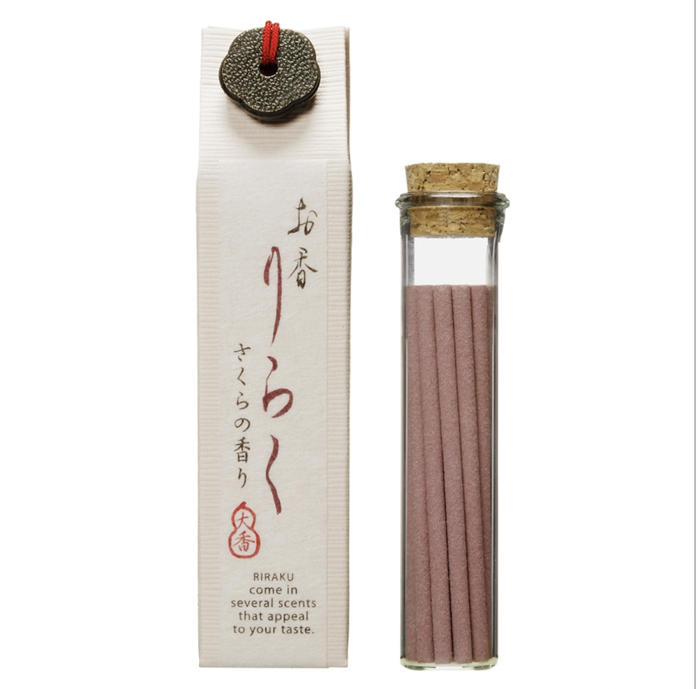 Nippon Kodo Riraku Incense - Cheery Blossom (15 sticks) image 1