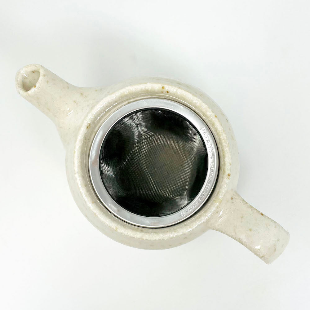 Tea Pot White Unofu (15oz) image 6
