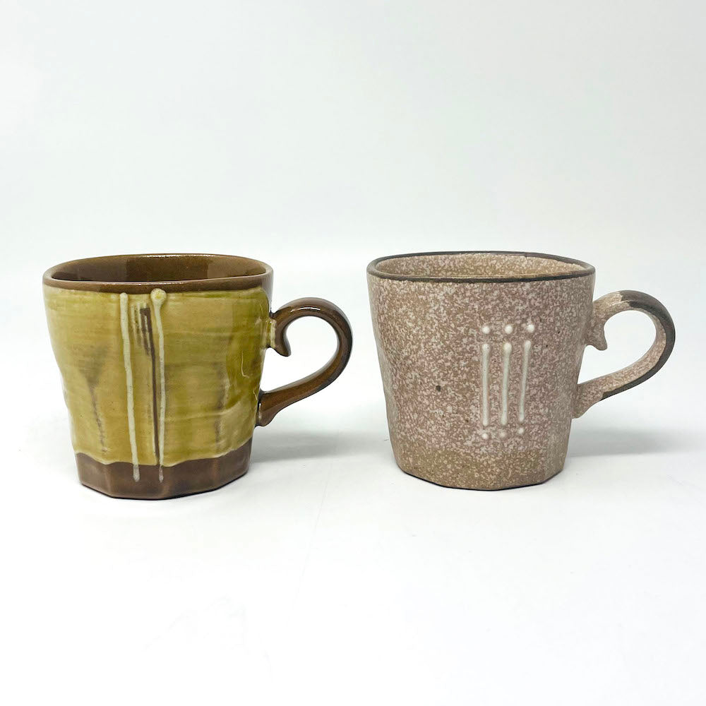 Minokayi Pair Mug Pink & Yellow (8oz) image 7