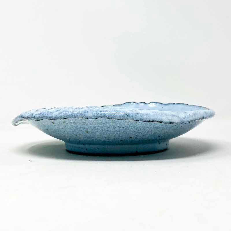 Shallow Bowl Blue White (7.5"D ) image 4
