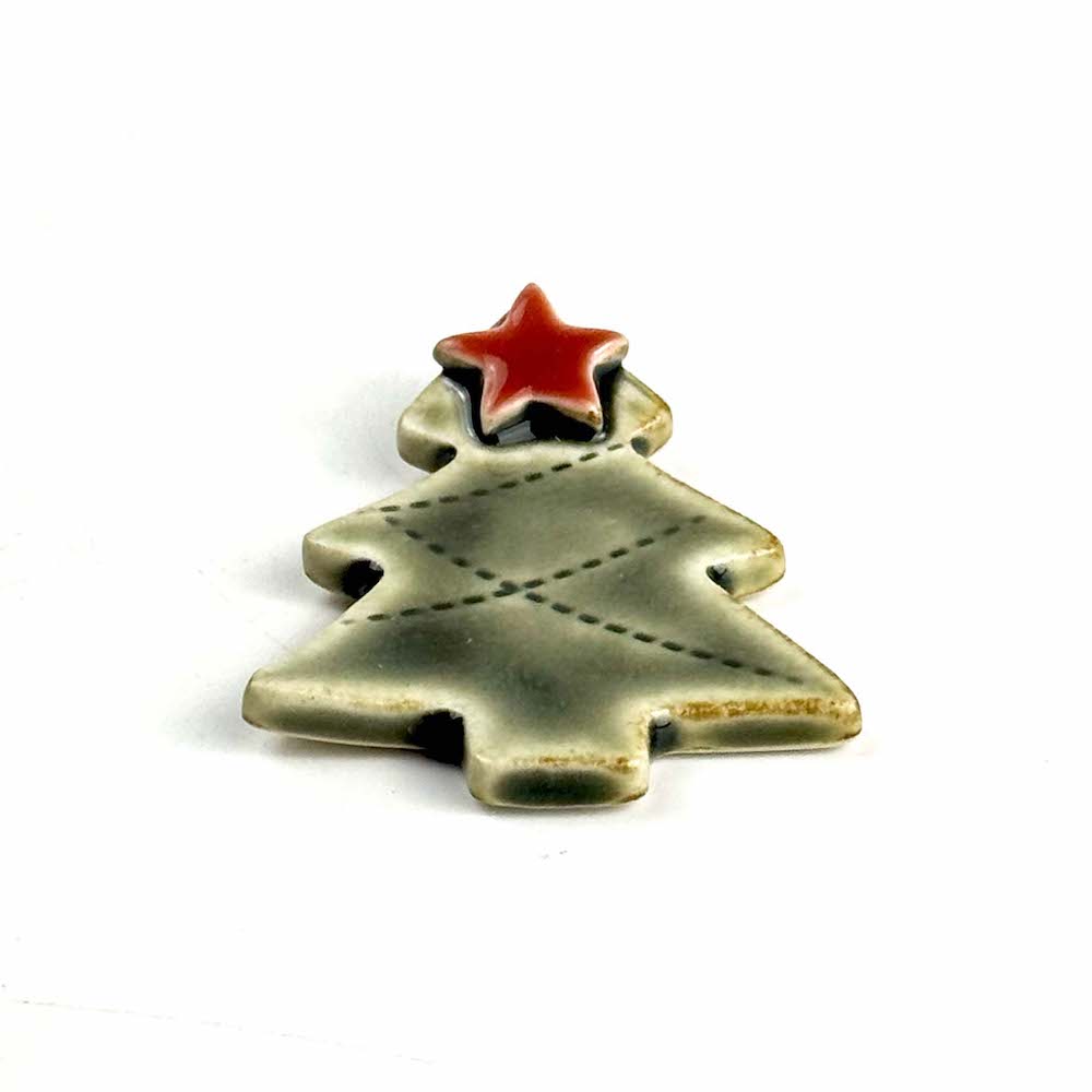 Chopstick Rest - Christmas Tree image 1