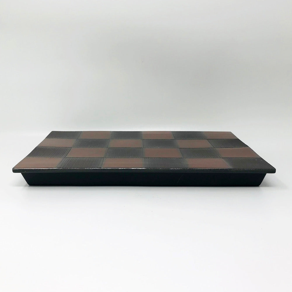 Footed Rec. Plate Ichimatsu (12.25"D) image 8