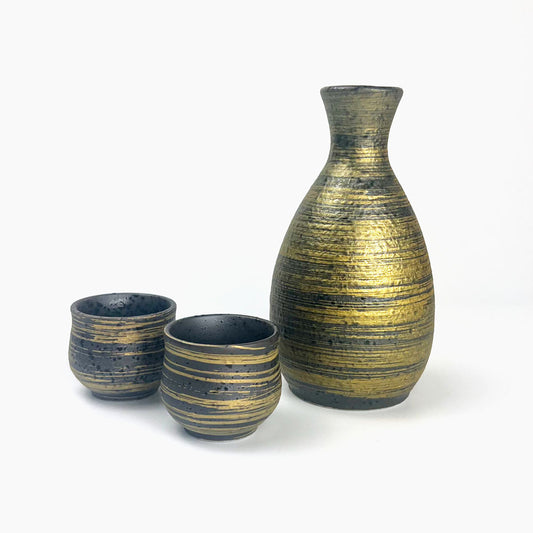 Sake Set 1:2 Arabake Gold (9.8oz) image 1