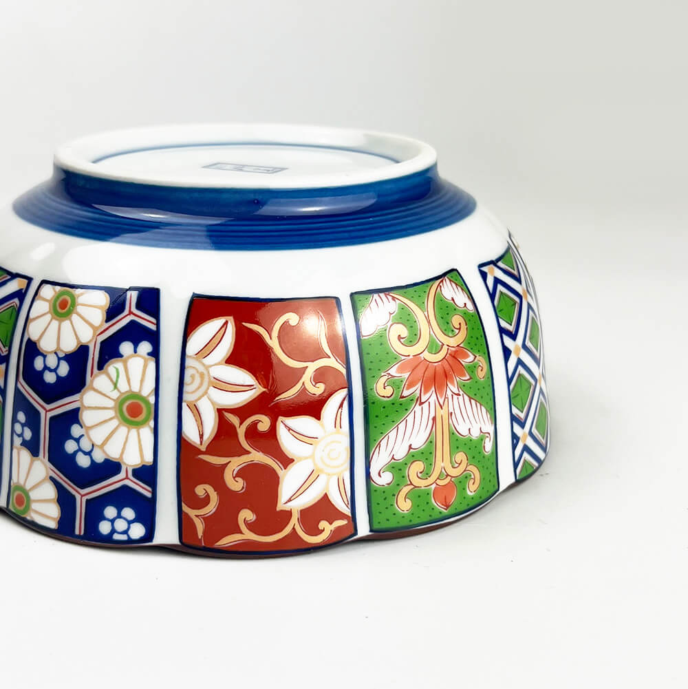 Arita Koimari Chrysanthemum Kobachi Bowl Set of 5 image 7