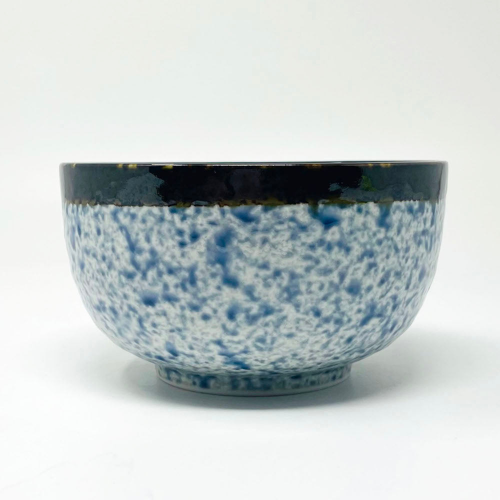 Navy Blue Seigaiha Tayo Bowl (5"D) image 7
