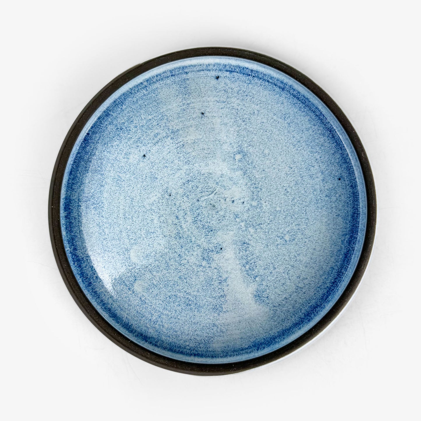 High Plate Aqua by Minoru Fukushima (6"D)