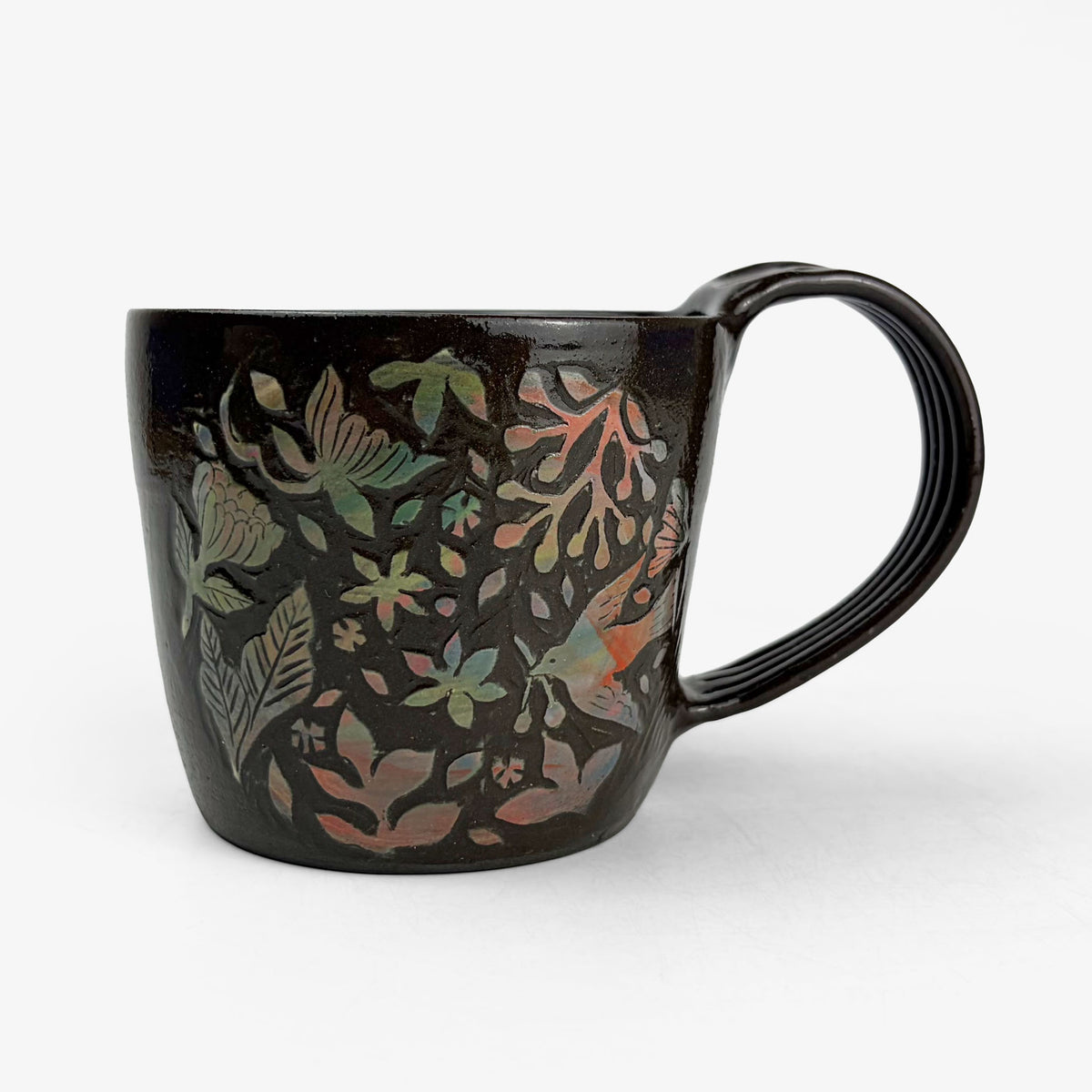 Kakiotoshi Mug by Yukiko Hagiwara - Brown (8.0 fl.oz)