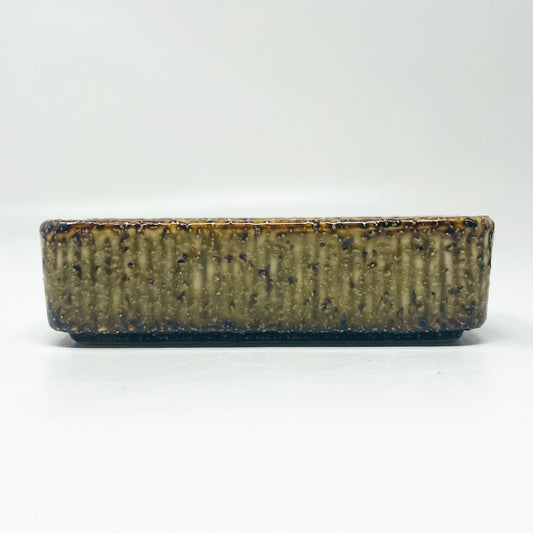 Condiment 2 Div. Dish Moss Green (4.25"D) image 1