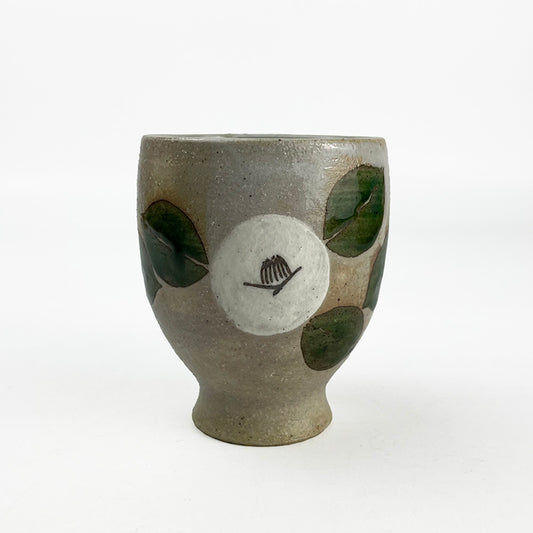 Cup Tsubakikamon (8oz) by Musashi Tsujii
