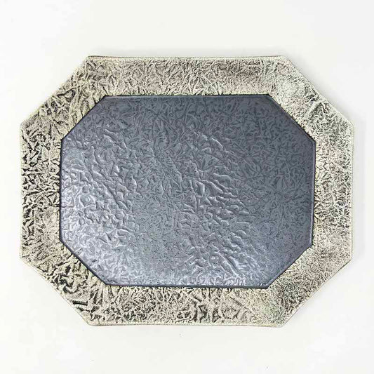 Rec. Plate (11.5"D) by Bunga Yamamoto/ Hoju-gama