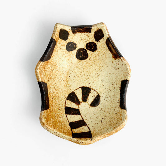 Animal Small Dish Lemur (3.5" x 3") by Yoji Horikoshi