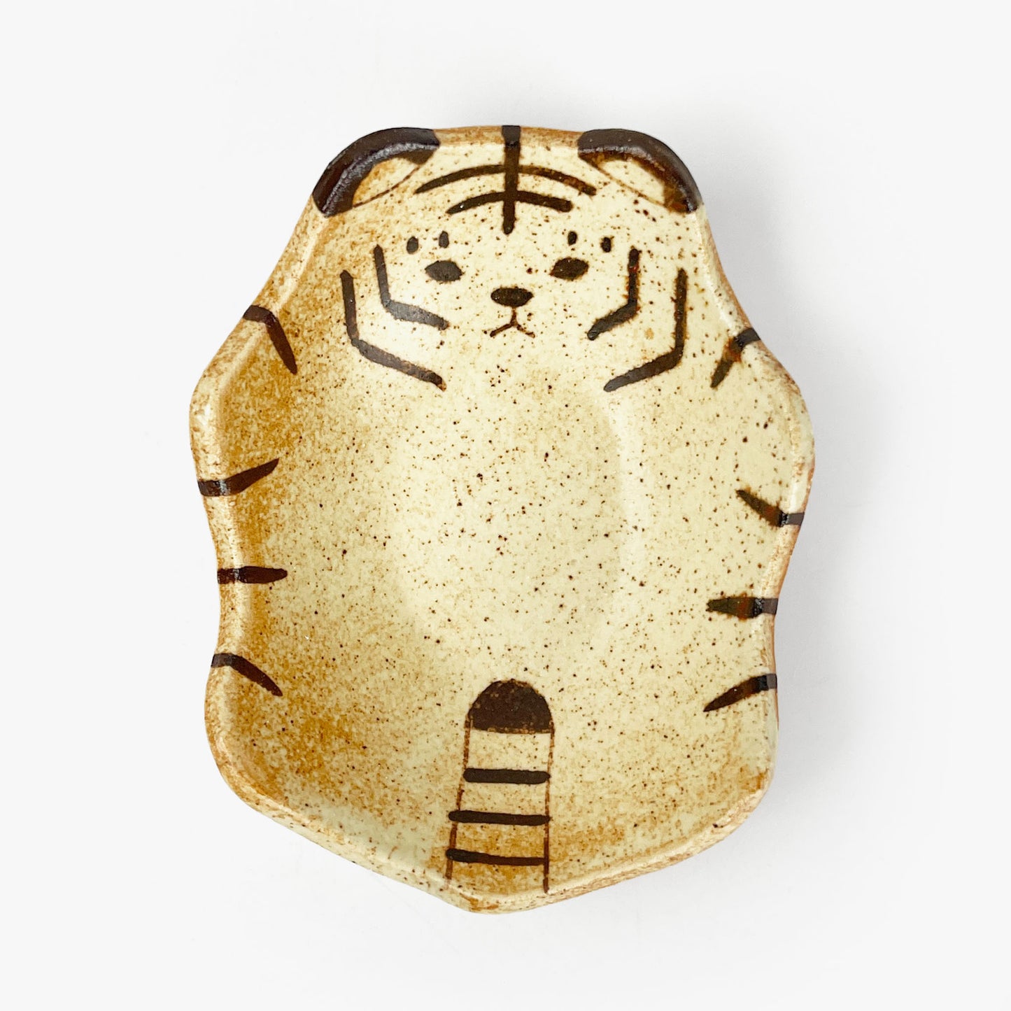 Animal Small Dish Tiger (3.5" x 3") by Yoji Horikoshi