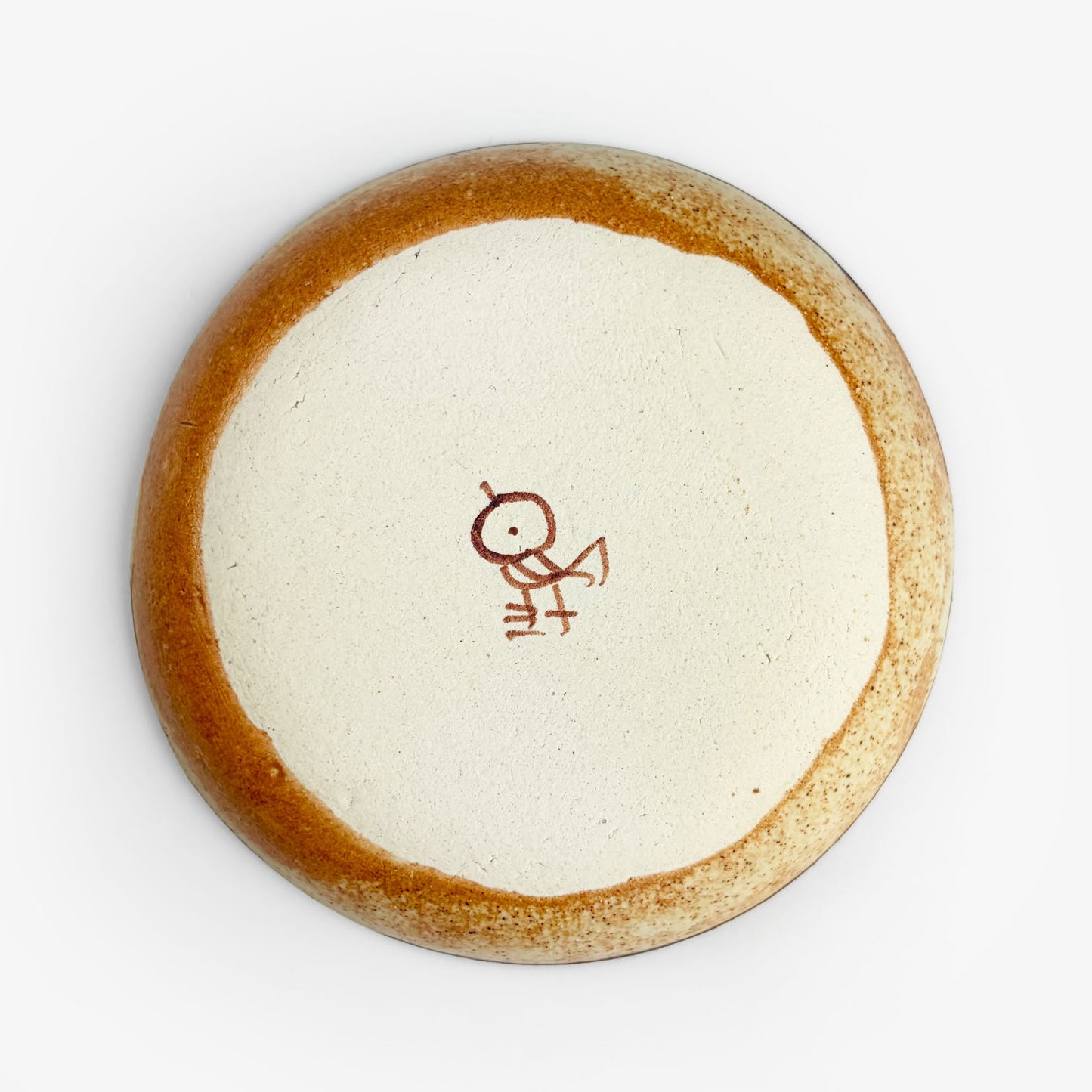 Plate Adelie Penguin (3.5"D) by Yoji Horikoshi