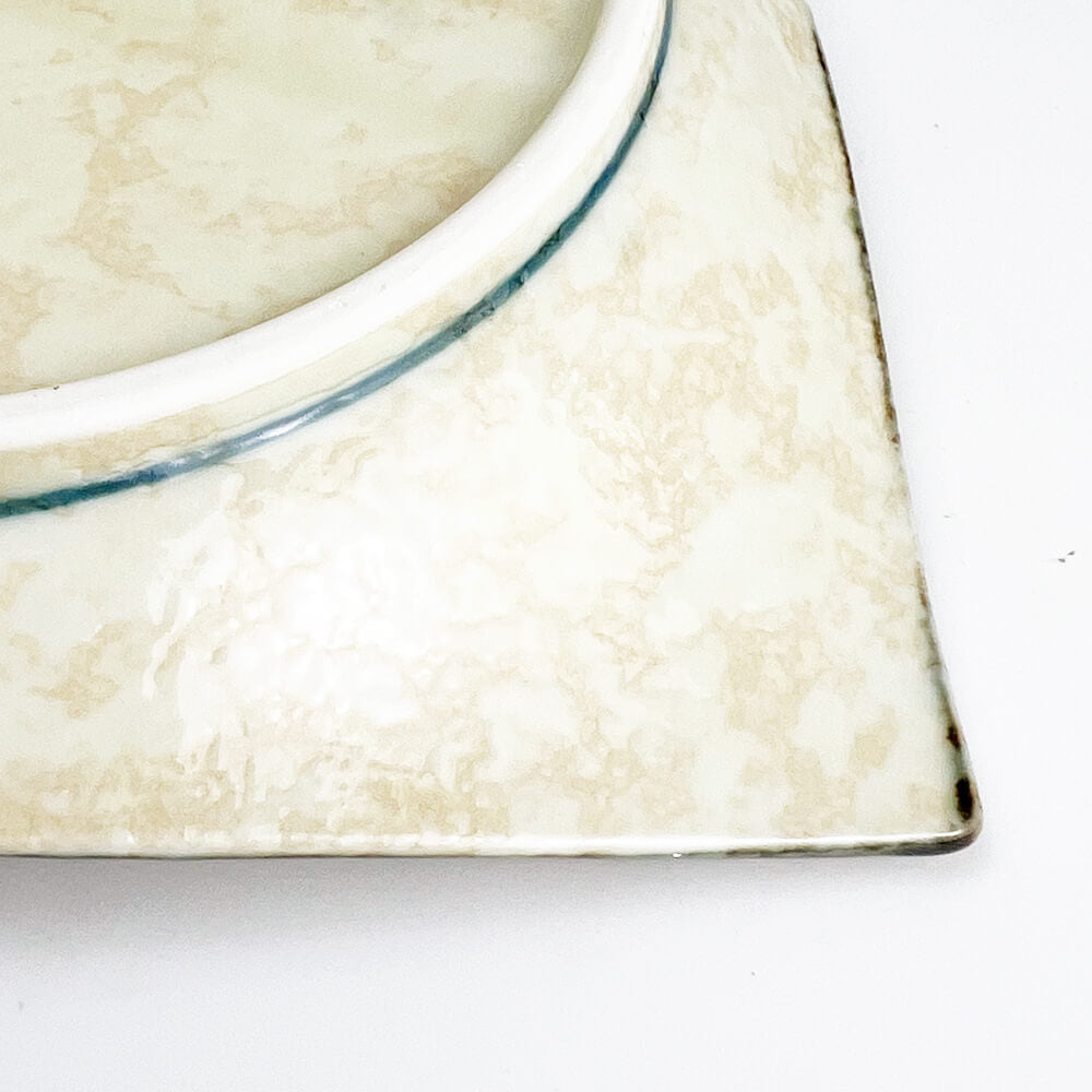 Blue Balloon Flower SQ. Plate (6.5"D) image 7