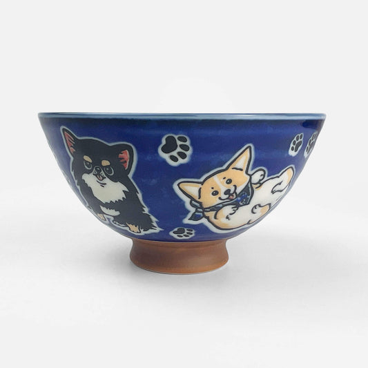 Dogs Rice Bowl (5"D)