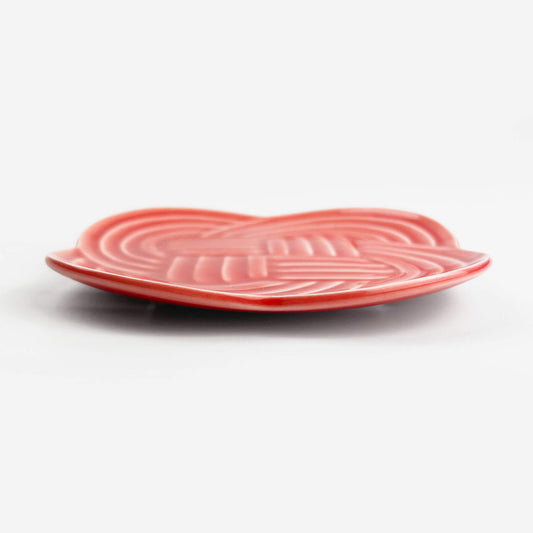 Dish Musubi Red (4.25")