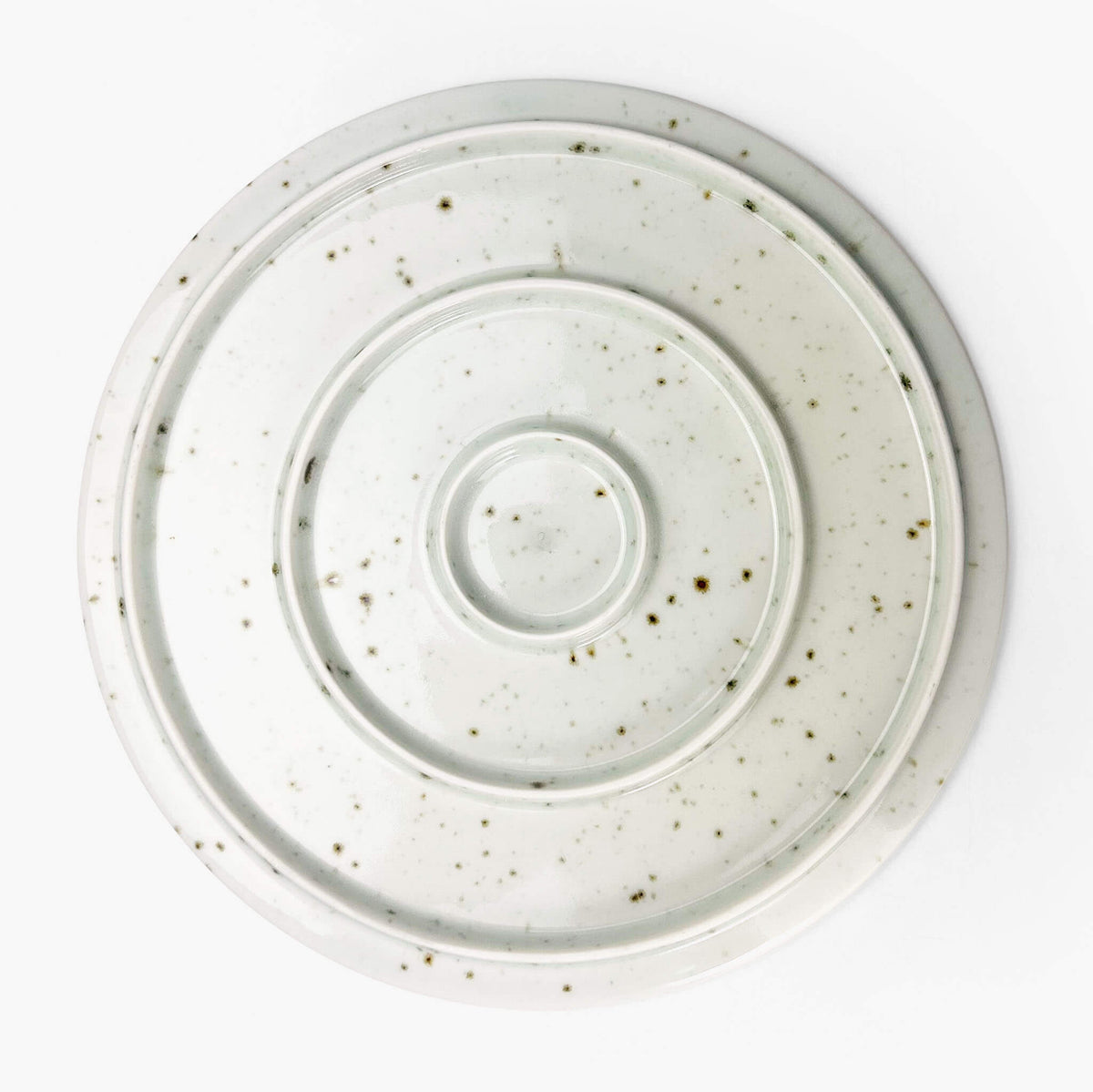 Plate White Hibiki (9.75"D)