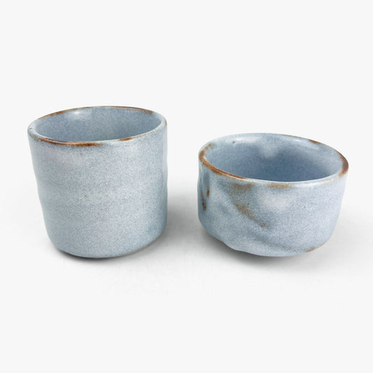Yunomi Tea Cup Nezumi Shino (4 fl oz)