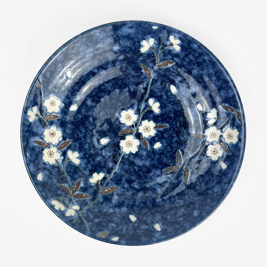 Deep Plate Nasukon Sakura (9"D)