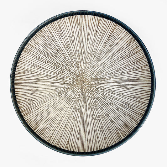Moribachi Bowl Suname Rantokusa (11.25"D)