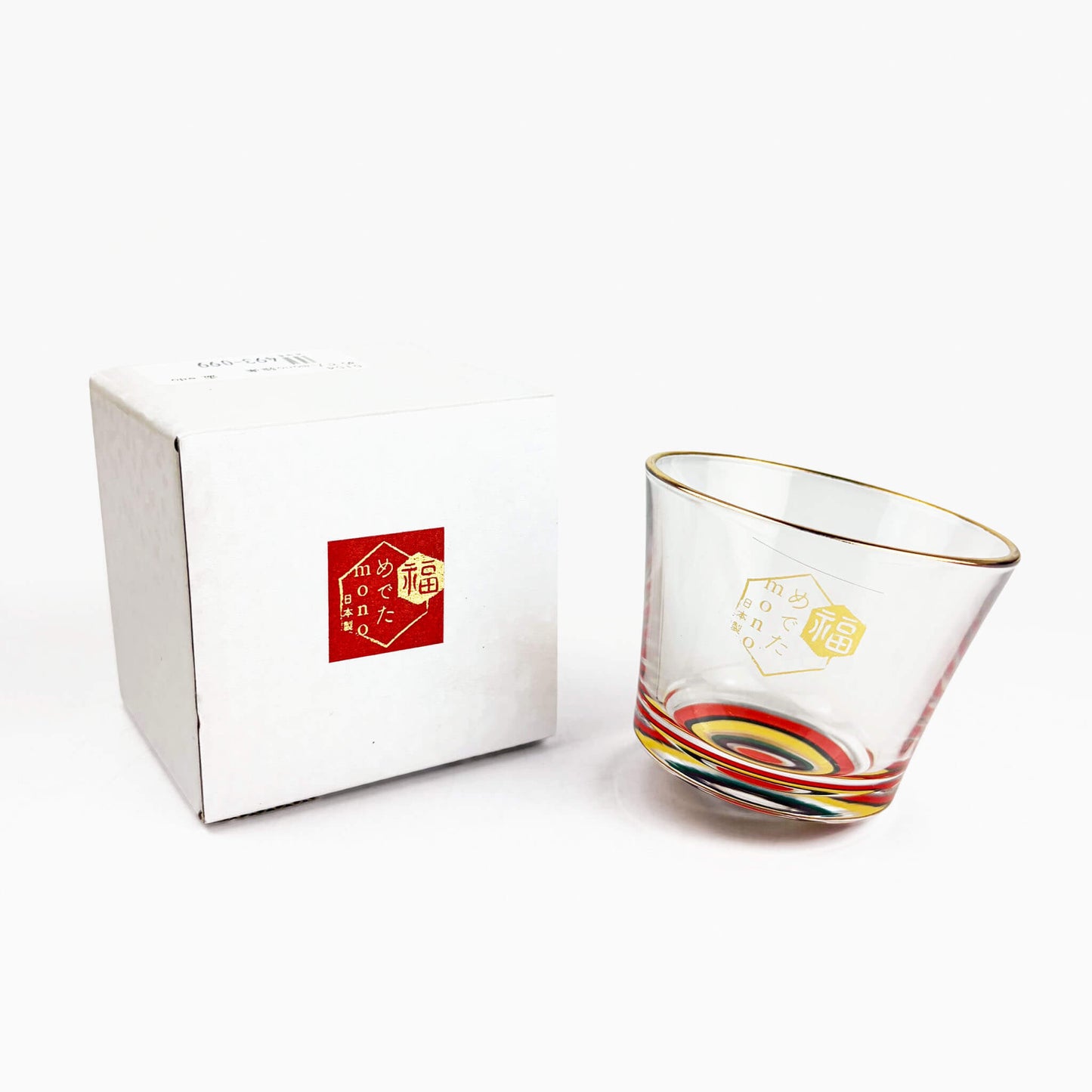 Glass Sake Cup Koma - EDO (2.5oz)