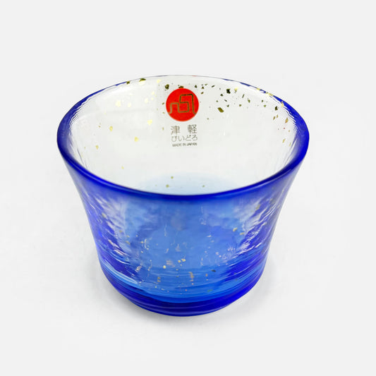 Tsugaru Vidro Glass Sake Cup Nihonkai (2.5 oz)