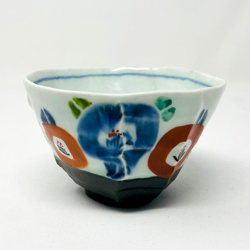 Bowl Tsubaki (4.5"D) by by Bunga Yamamoto/ Houju gama image 0
