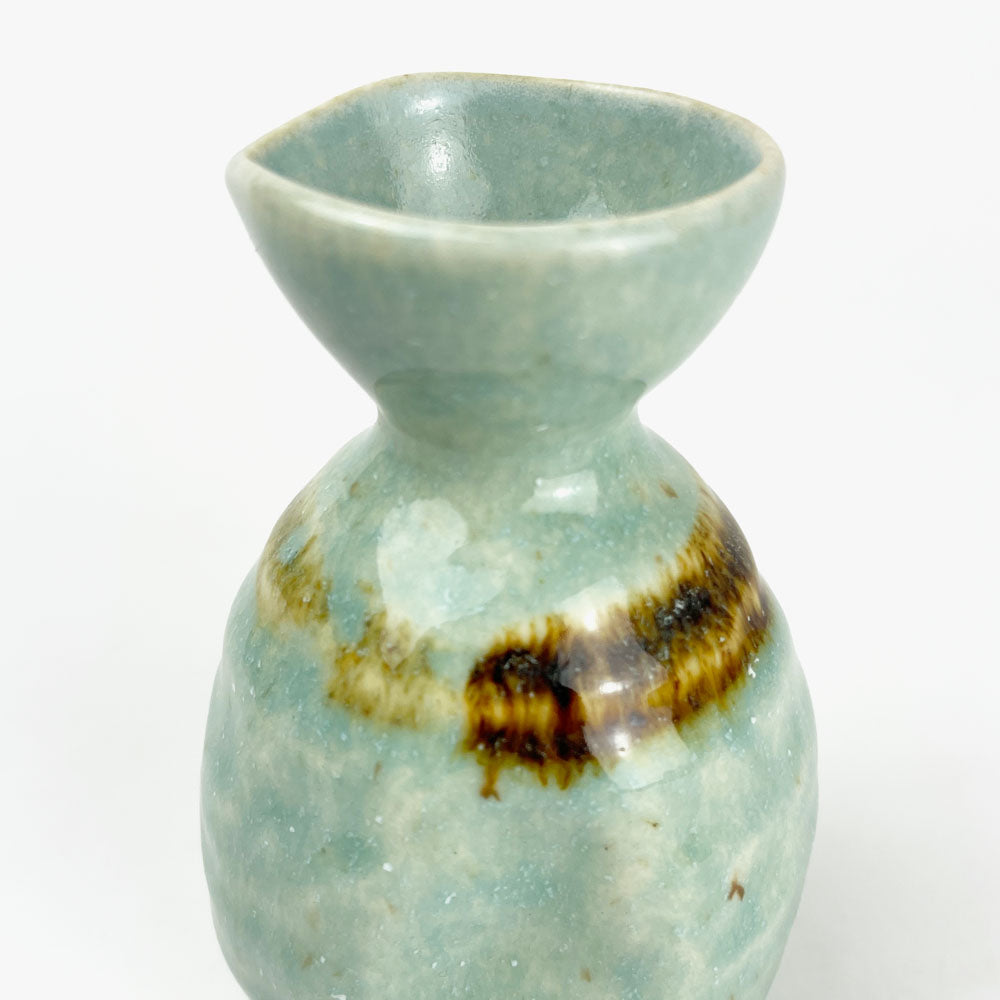 Sake Bottle Sky Blue Small (5 fl.oz) image 6