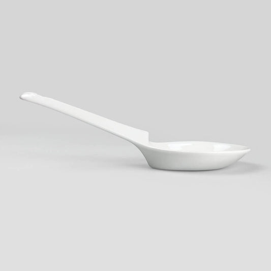 Large Renge Spoon White (8"L) image 1