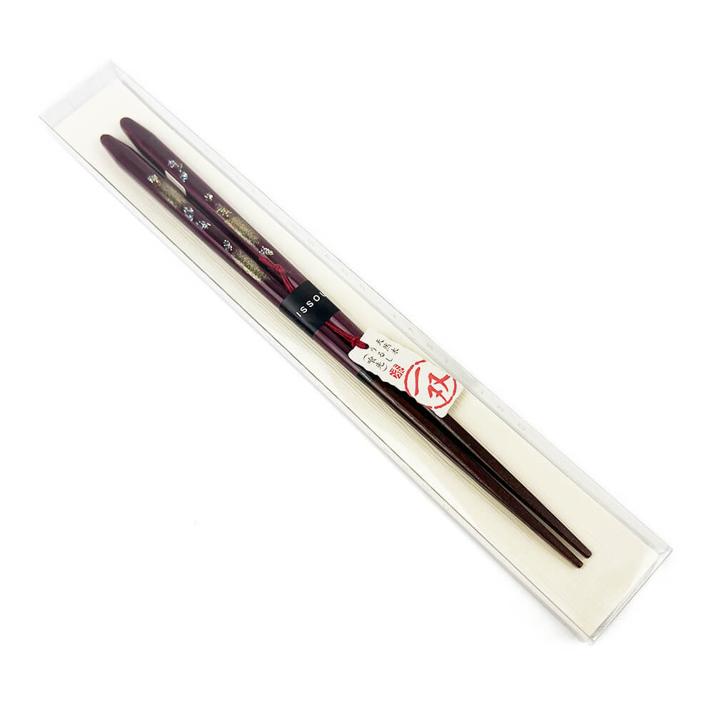 Wakasa-nuri Chopsticks Sakura Akari (8.25"L) image 4