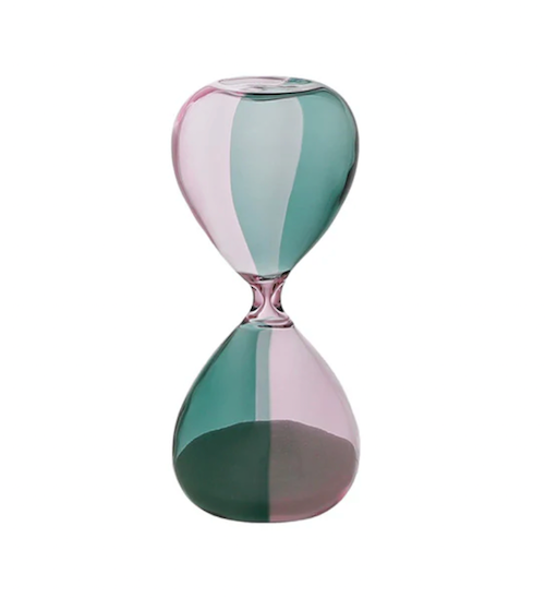 Hourglass Bicolor (M) - Yellow x Light Blue (5min) image 1