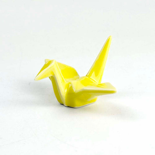 Chopstick Rest - Crane Yellow image 1