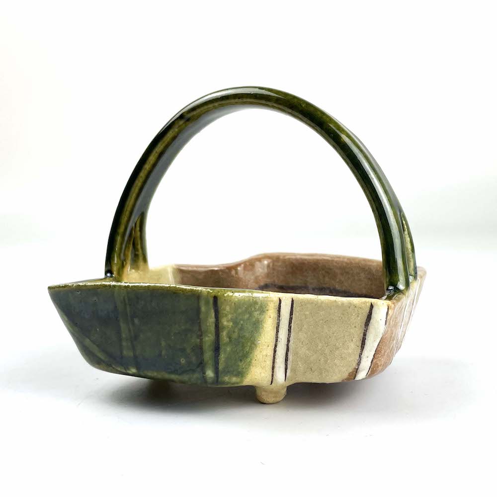 Footed Kobachi w/handle by Masayoshi Wakui (4.75"x3.5") image 8