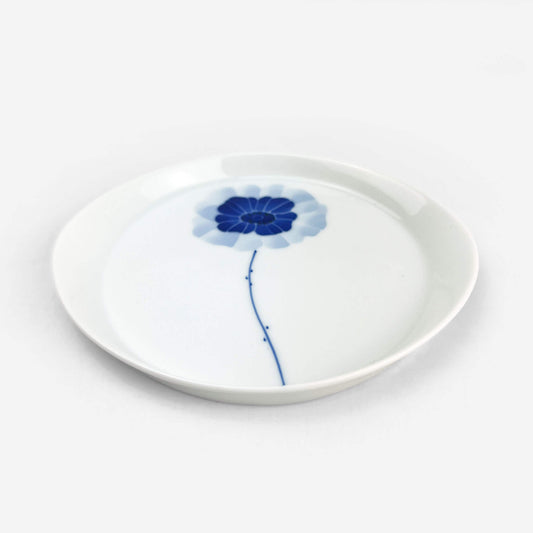 Oval Dish Anemone by Sin-gama (5.75"x5)