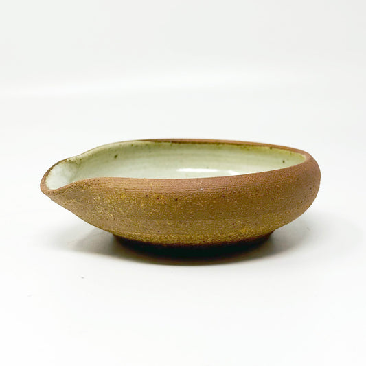 Katakuchi Dish Brown by Takuya Kawajiri (4.5"D)
