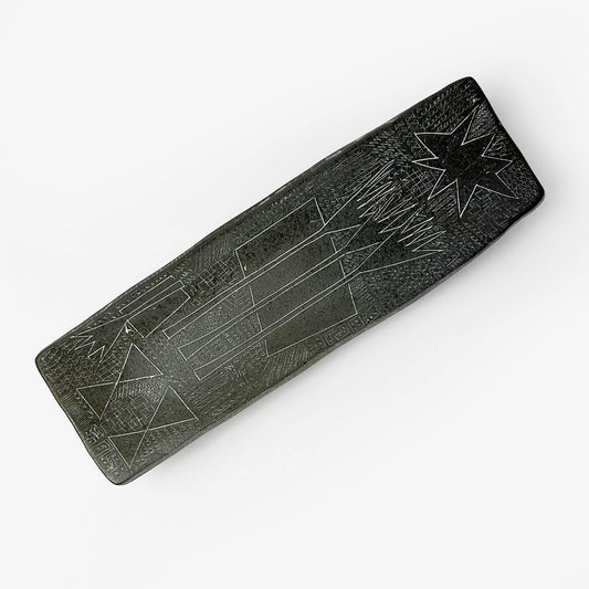 Rec. Plate Black by Akishinogama (12.5" x 4")
