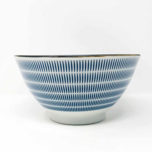 Bowl Tochiri Blue (7.75") image 1
