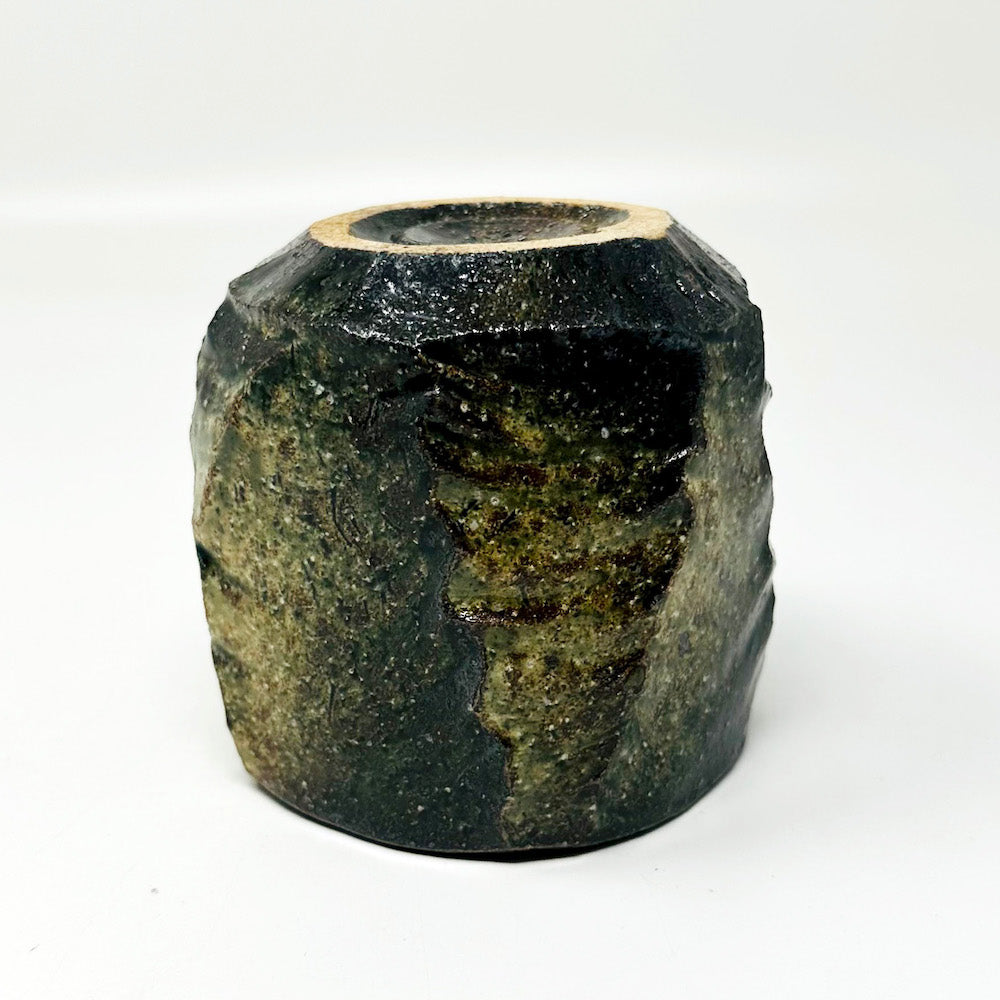 Yakishime Sochu Cup (10oz) by Bunga Yamamoto/ Hoju-gama
