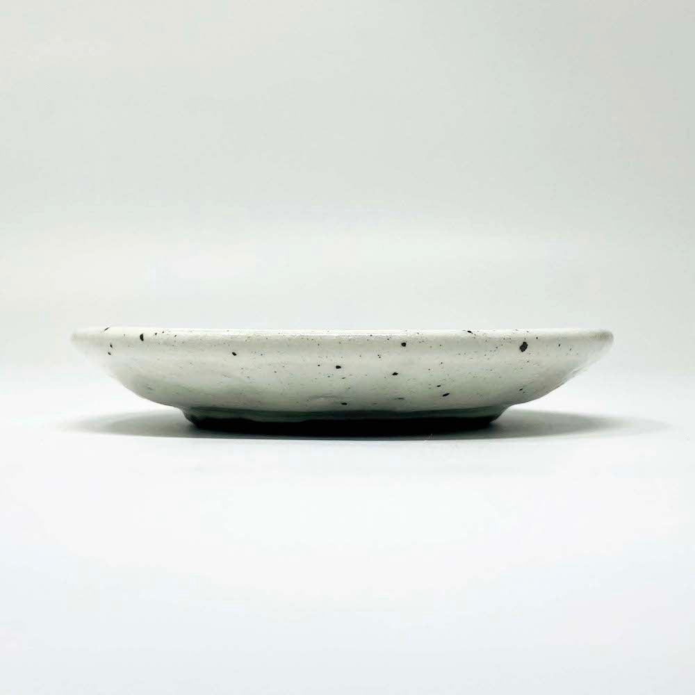Kobiki Sogime 粉引削ぎ目 Dish (4.5"D) image 4