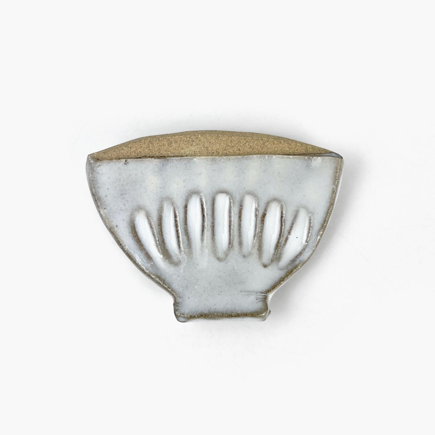 Chopstick Rest Utsuwa White (2" x 1.5") by Keishugama image 4