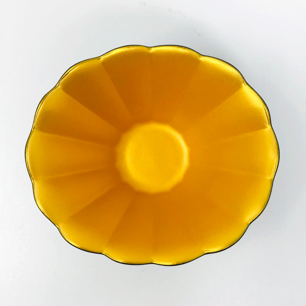 Kobachi Bowl Yuzukuro 柚子黒金巻 (4.5"D) image 3