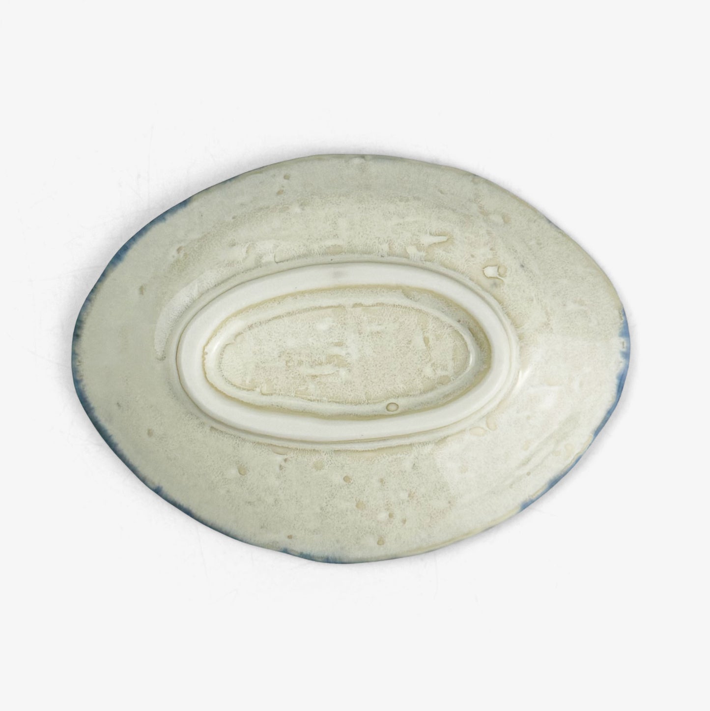 Oval Plate Gekko (4.5" x 3.5")