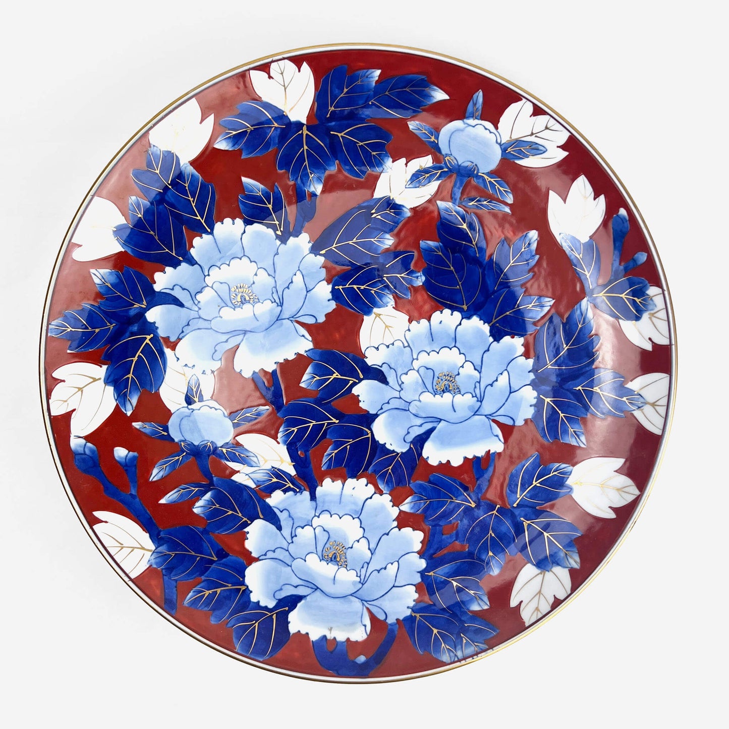 Arita Decorative Plate Botan (14.25"D)