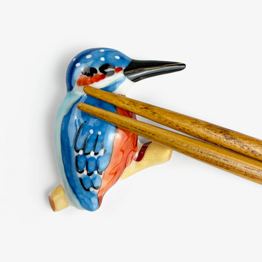 Chopstick Rest Pair Kawasemi (1.75" x 2")