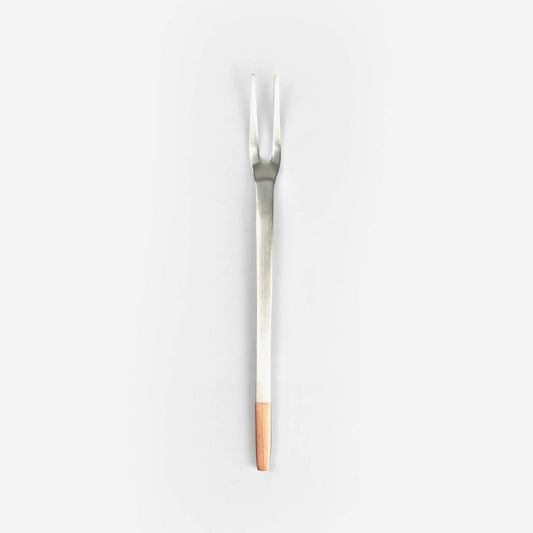 Copper Dessert Fork (4.25"L)