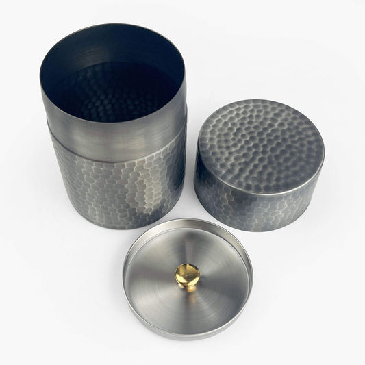 Black Piment Tea Caddy L (7.5")