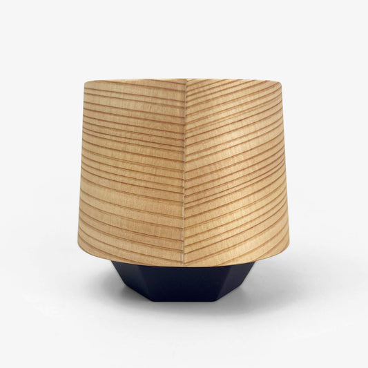 Wooden Sake Cup - Maroon (2.5"D/4oz)