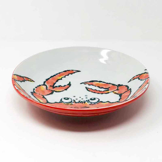 Pasta Plate Red Crab (8.5"D) image 1