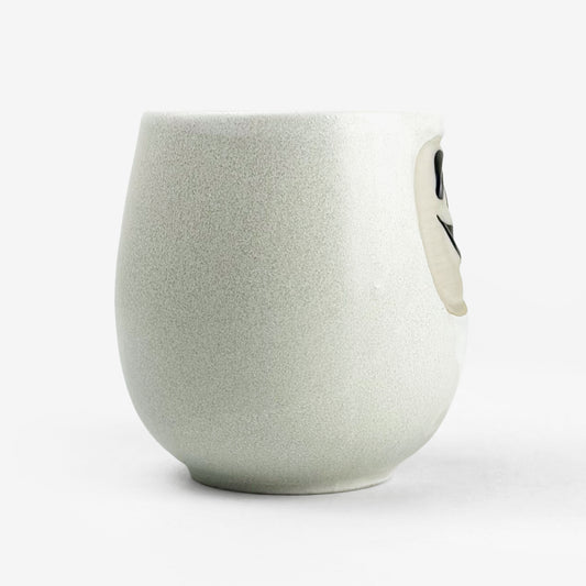 Yunomi Tea Cup Daruma White (7.5 fl oz)