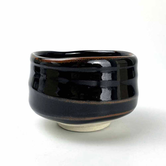 Matcha Bowl Tenmoku (4.5"D) image 1
